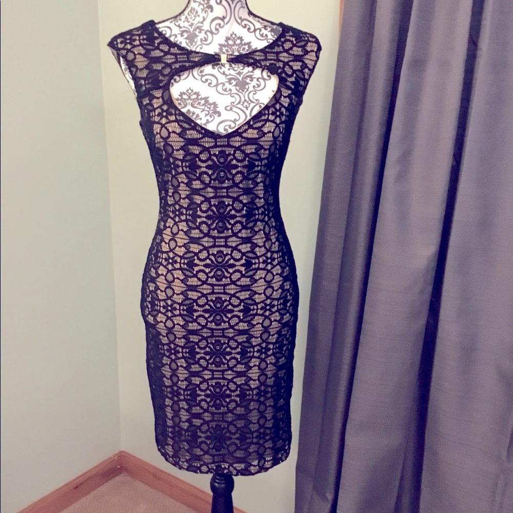 Guess Black Lace Dress - Size 4